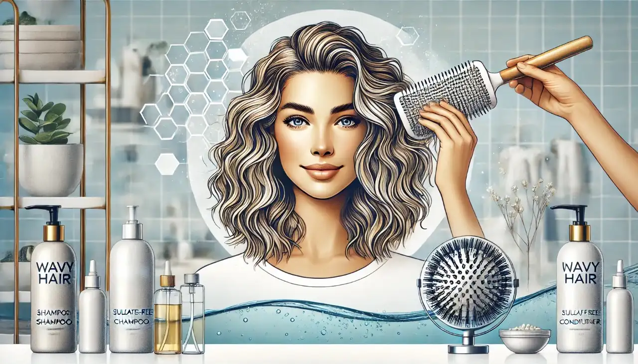 Wavy-Hair Routine