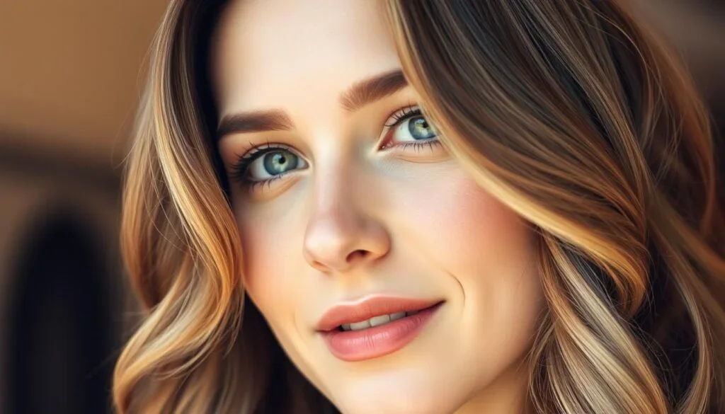 Face Framing Long Layers for Wavy Hair