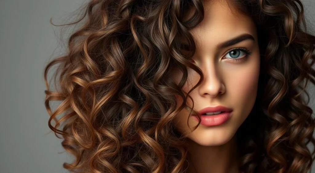 Frizzy Wavy Medium Curly Hair