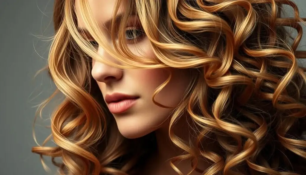 Wavy Curly Hair Layers Before and After