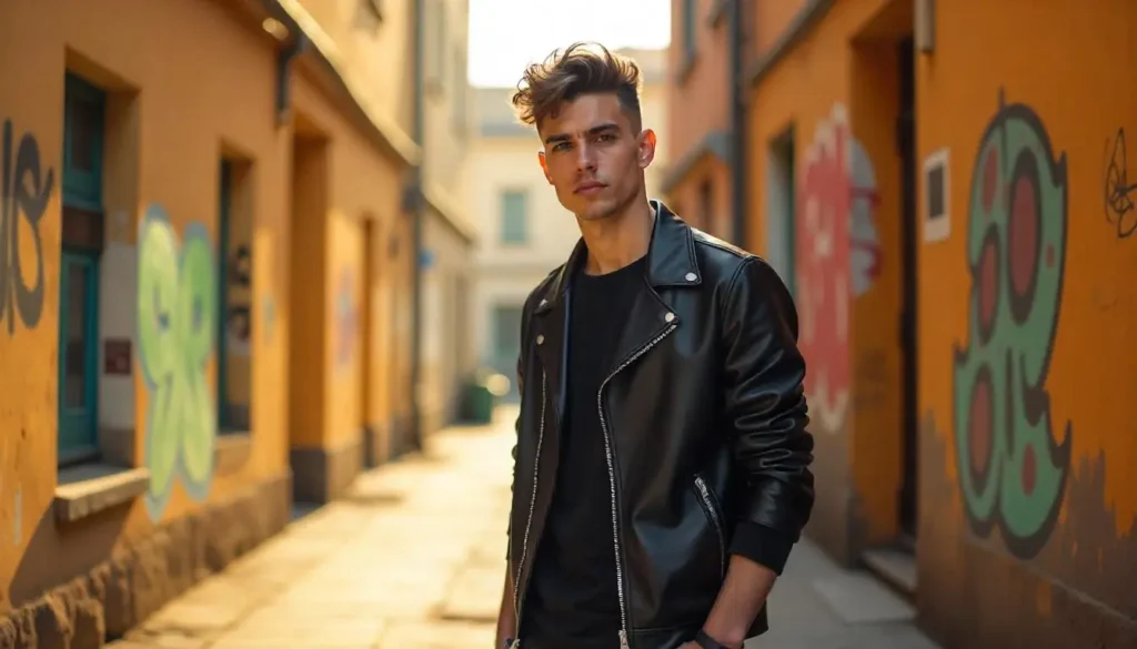 Messy Waves with Tapered Undercut