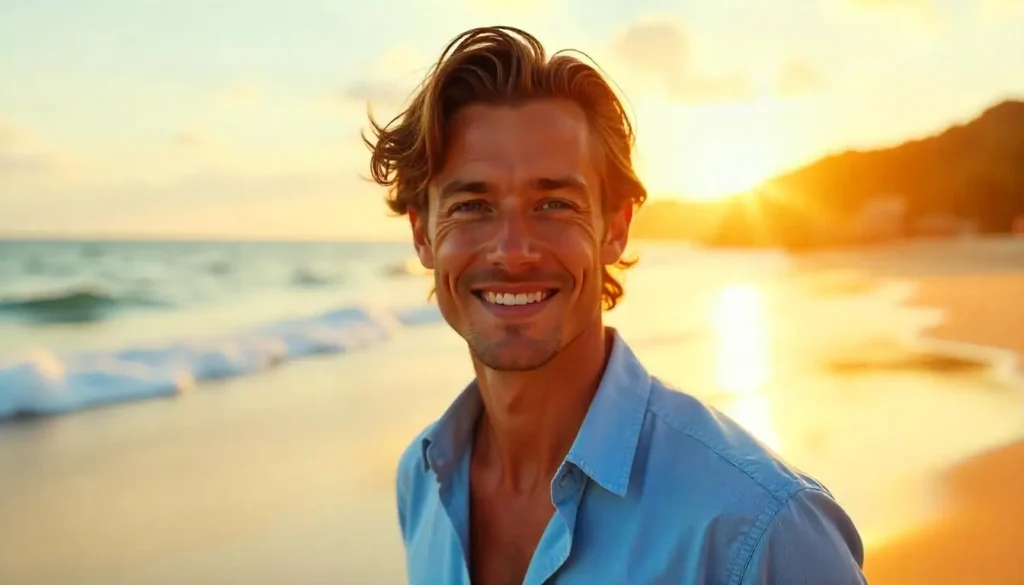 Side-Parted Waves with Natural Texture