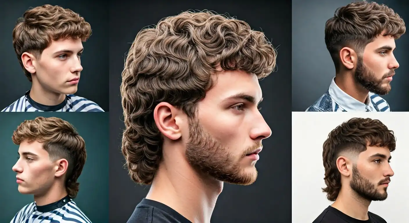 12 Wavy Hair Mullet Styles For Men to Rock This Year