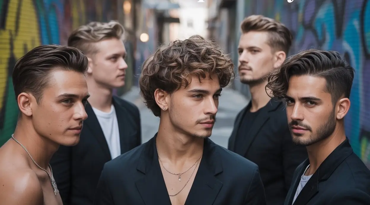 Low Taper Wavy Hair